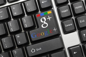 Conceptual keyboard - Google+ (with logotype)