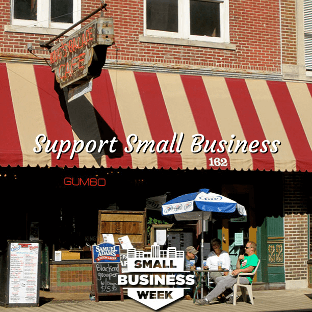 Image for Small Business Week about supporting small business