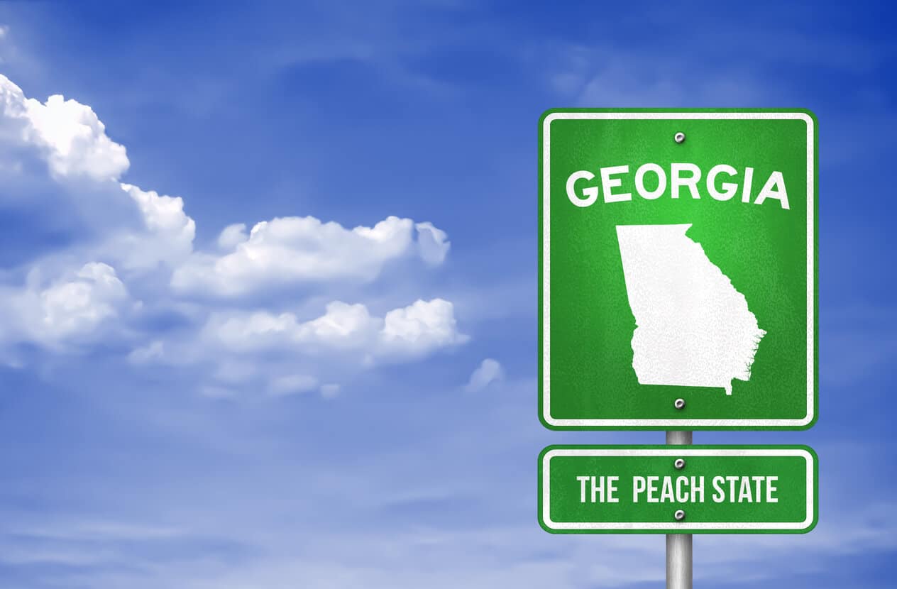 Georgia Highway Sign