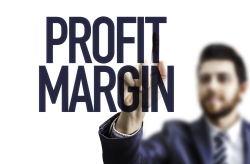 Profit Margin sign