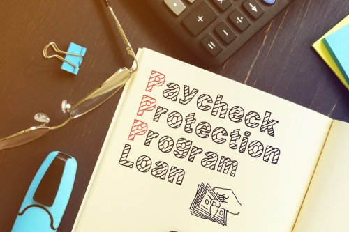 Paycheck Protection Program written on notepad