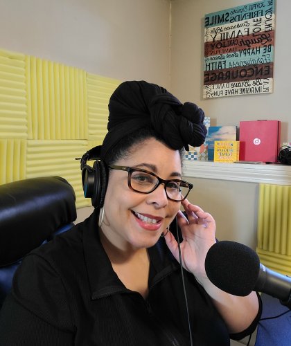 Bethany Hawkins, small business owner of Crackers in Soup podcast production